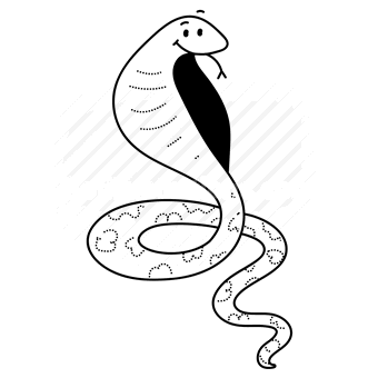 animal, wildlife, zoo, wild, snake, cobra